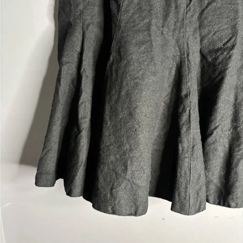 Stella McCartney Black A Line Skirt With Zippered Back 12
